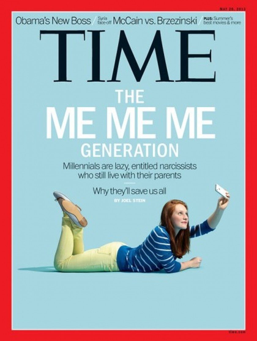 Couverture du Times en 2013
