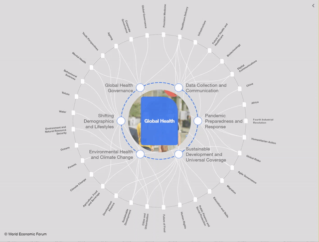 Global health visualization