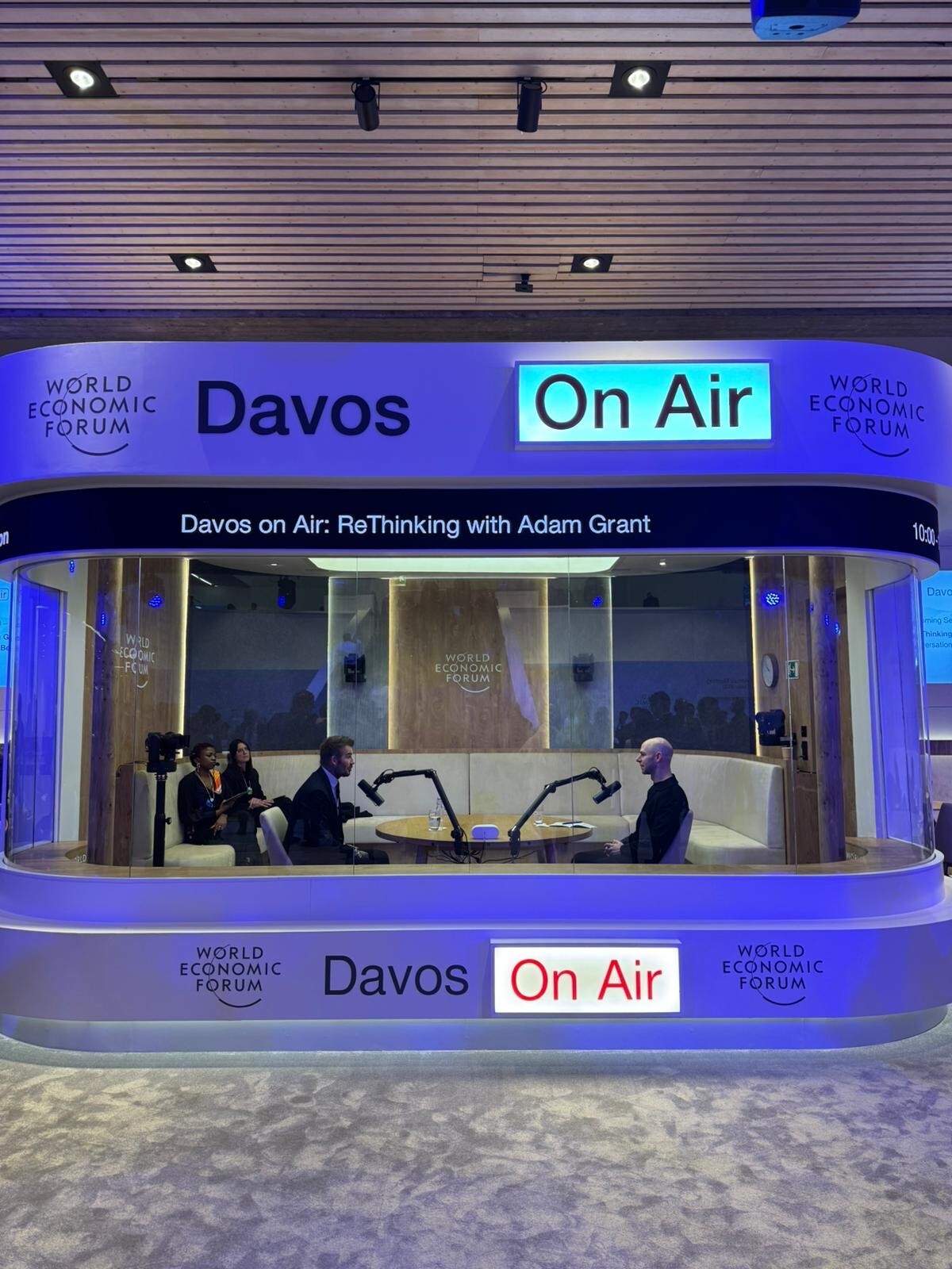 A different kind of conversation. 