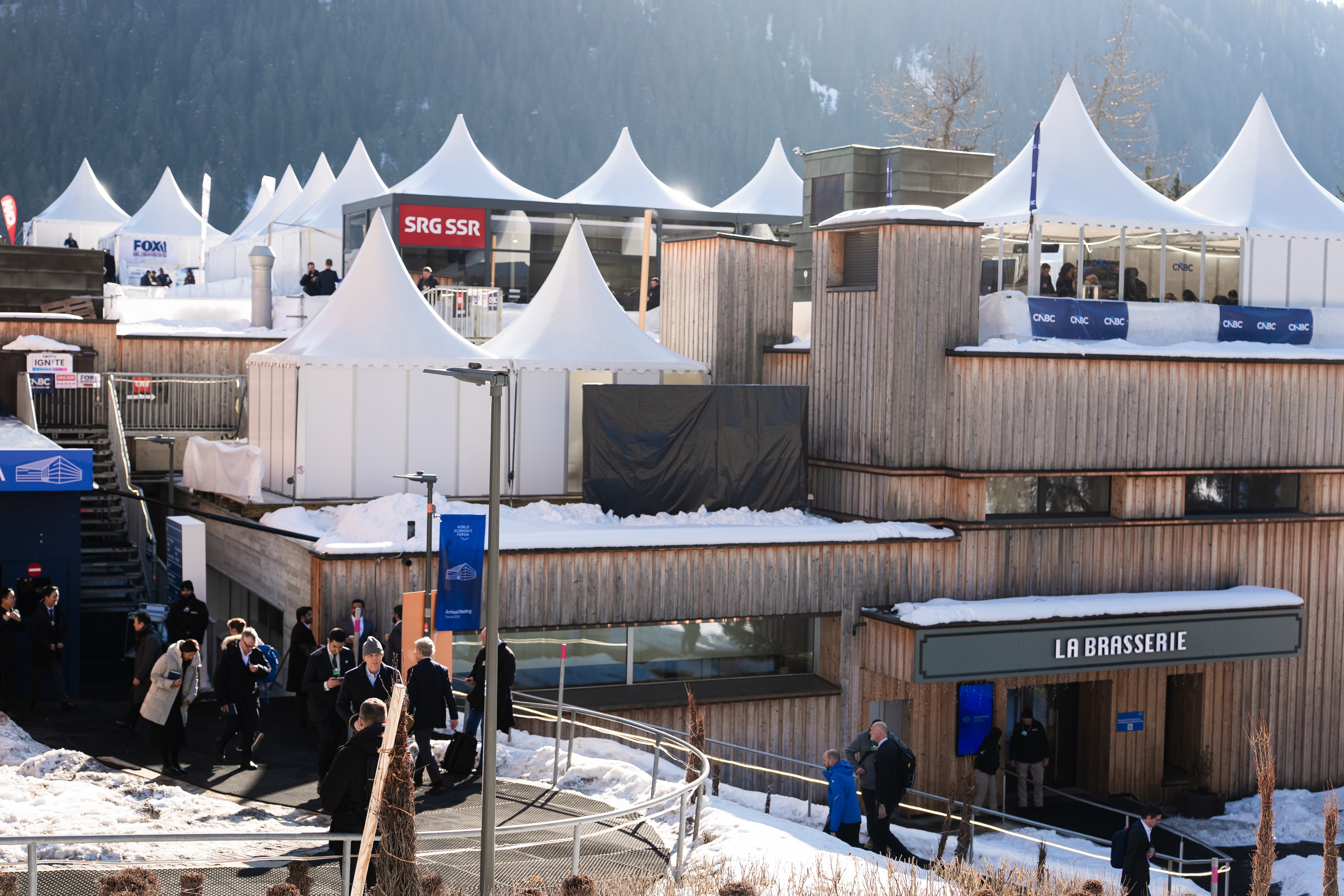 Impressions from the World Economic Forum Annual Meeting 2026 in Davos-Klosters, Switzerland, 21 January. Copyright: World Economic Forum / Jakob Polacsek