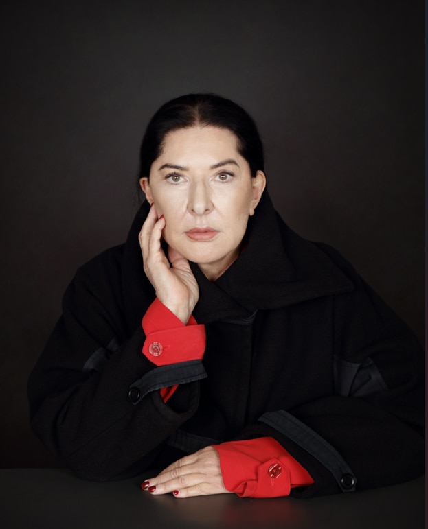 World-renowned artist Marina Abramović.