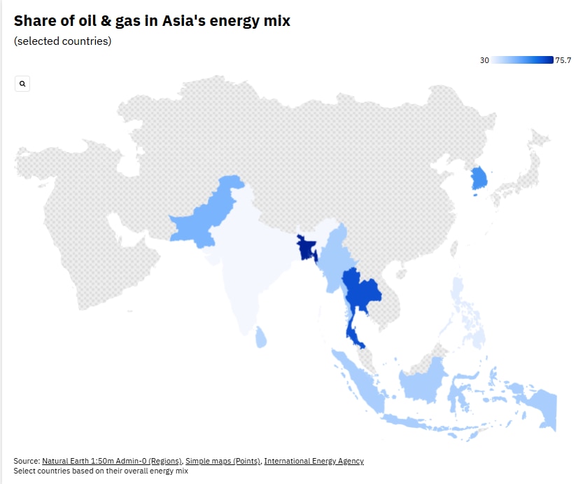 中東危機：アジアがエネルギーへの影響に取り組む6つの方法