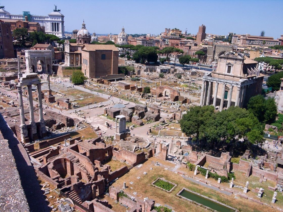 Le Forum, à Rome.Jean-Christophe Benoist/ Wikimedia Commons