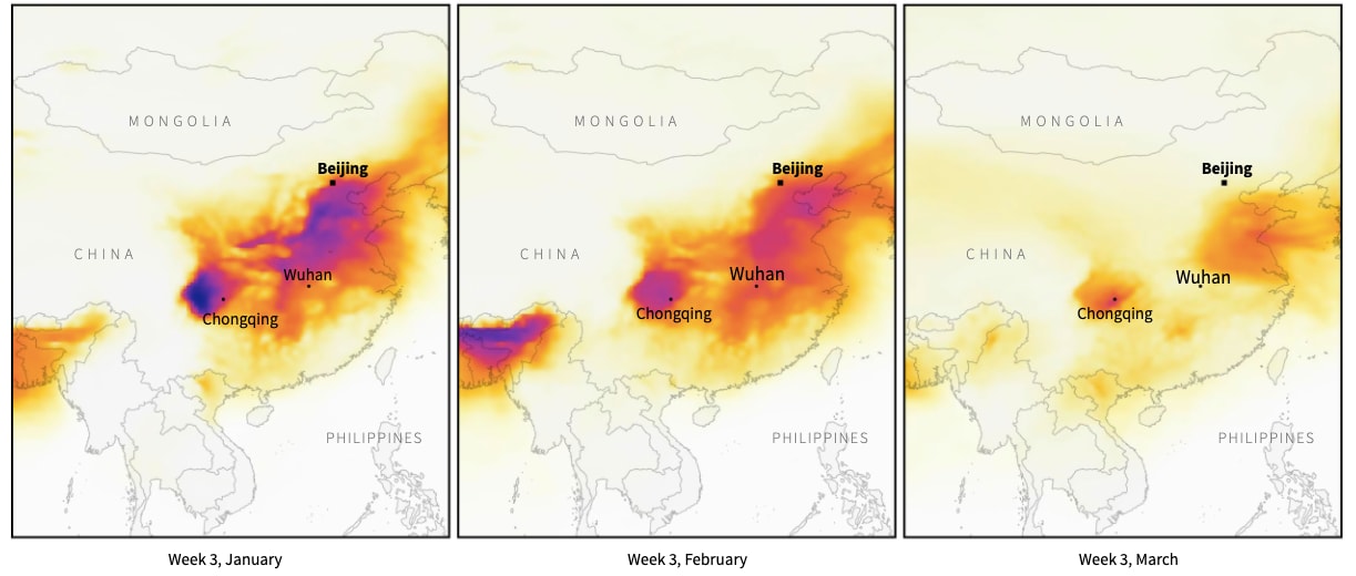 Coronavirus: How has lockdown impacted on air pollution? | World Economic Forum