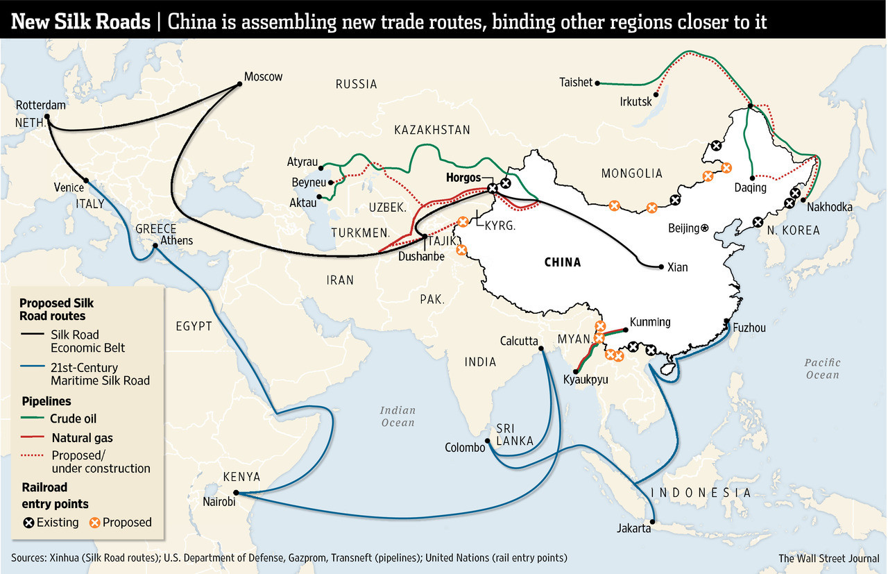 Mapping China’s Ancient And Modern Connectivity: A Network Of Trade And ...