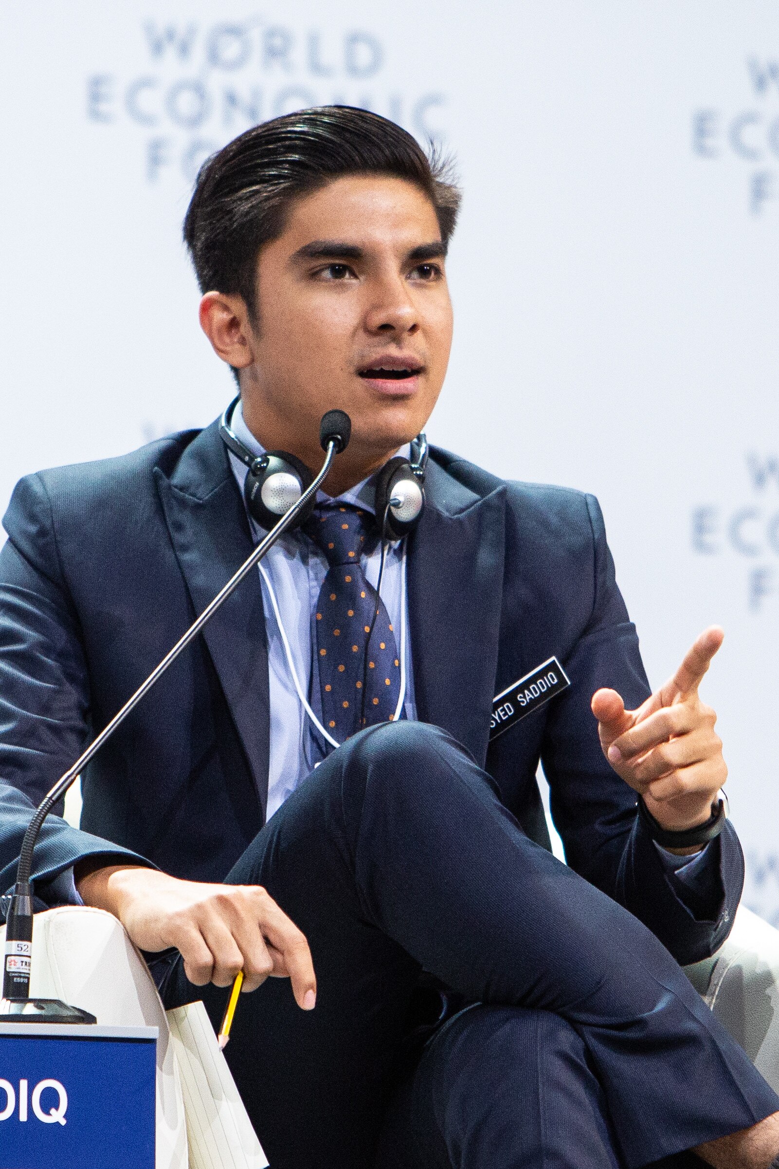 Syed Saddiq Abdul Rahman, Minister of Youth and Sports of Malaysia capture during the session: Open Forum: ASEAN 4.0 for All? at the World Economic Forum on ASEAN 2018 in Ha Noi, Viet Nam, September 11, 2018.Copyright by World Economic Forum / Sikarin Thanachaiary  