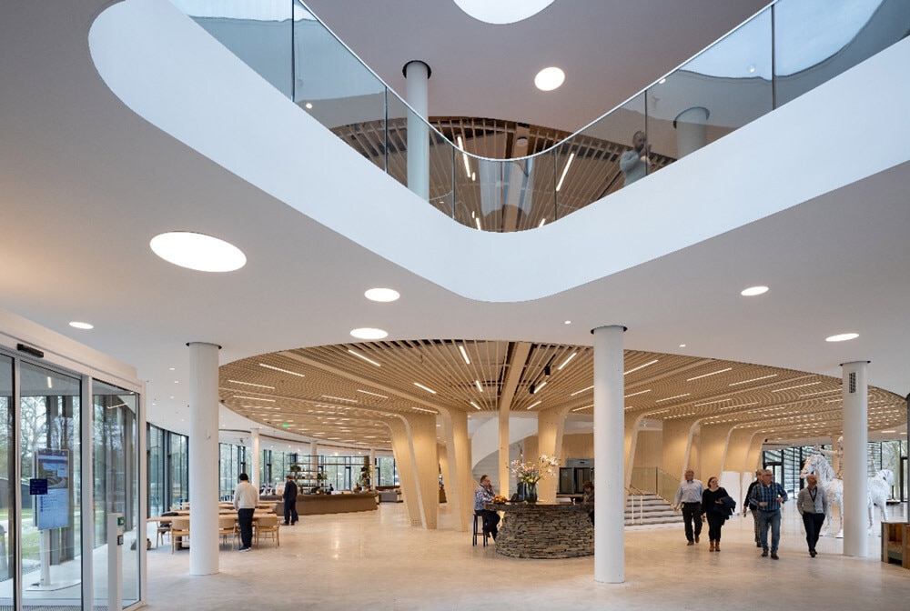 Triodos Bank was awarded the BREAAM Outstanding certificate and several other awards such as The Architecture MasterPrize™ 2020 in Green architecture