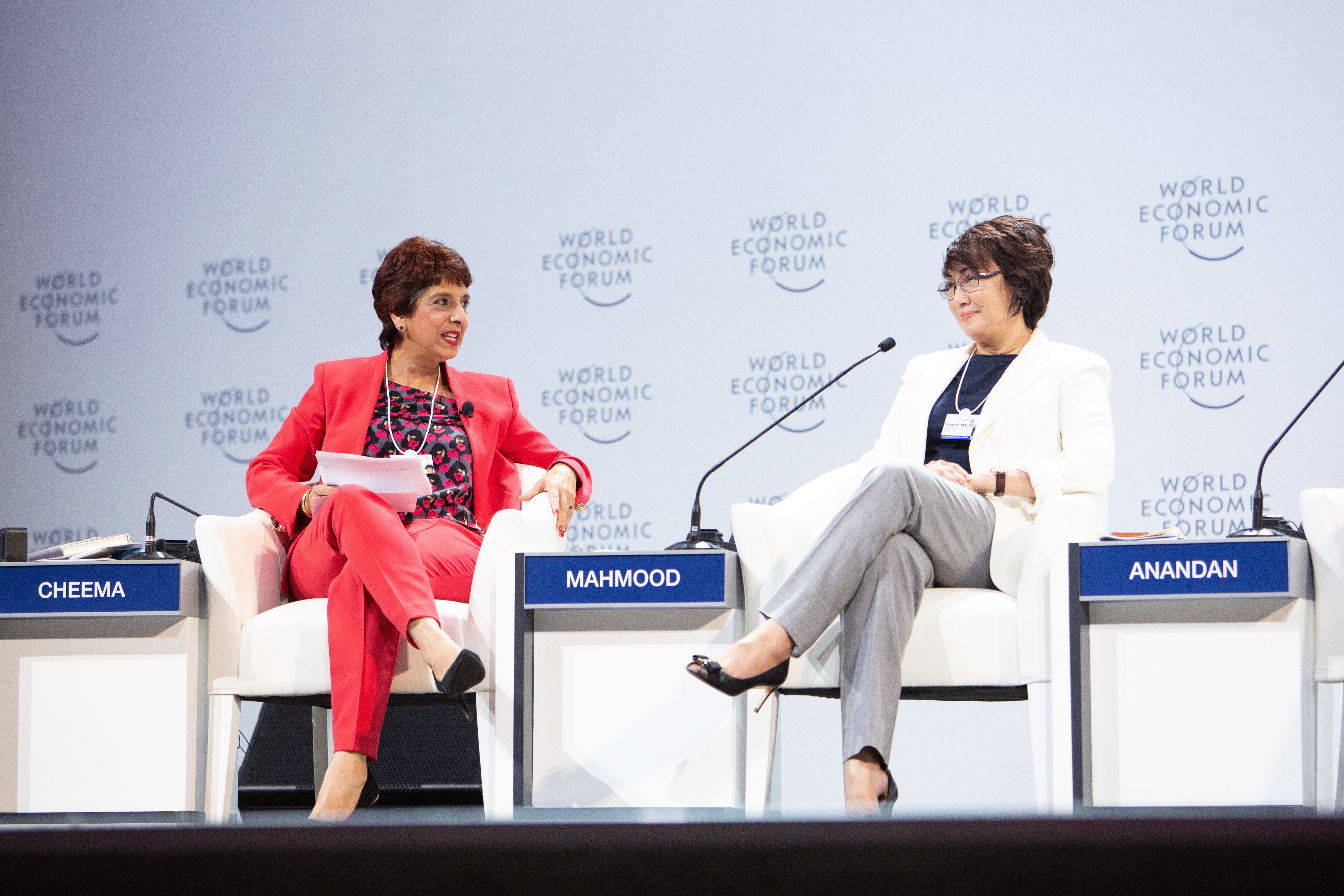 Amrita Cheema, Senior Anchor, Deutsche Welle, Germany capture during the session: Open Forum: ASEAN 4.0 for All? at the World Economic Forum on ASEAN 2018 in Ha Noi, Viet Nam, September 11, 2018.Copyright by World Economic Forum / Sikarin Thanachaiary  