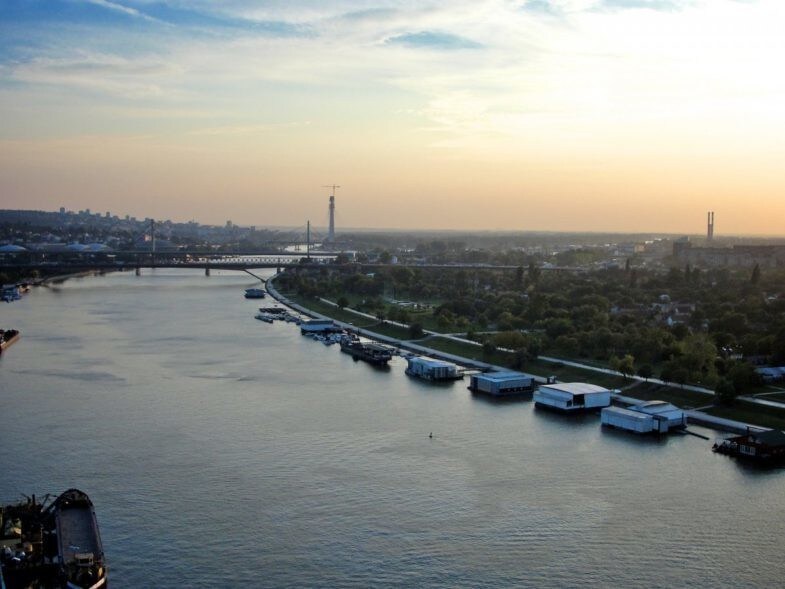 Belgrade, capitale de la Serbie.