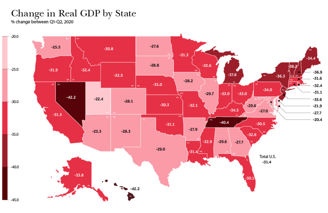 Which US states have been hardest hit by COVID19? World Economic Forum