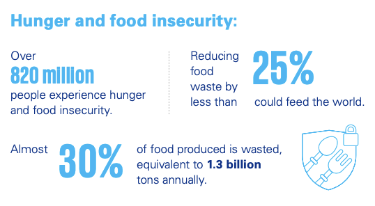 A snapshot on the current global food system