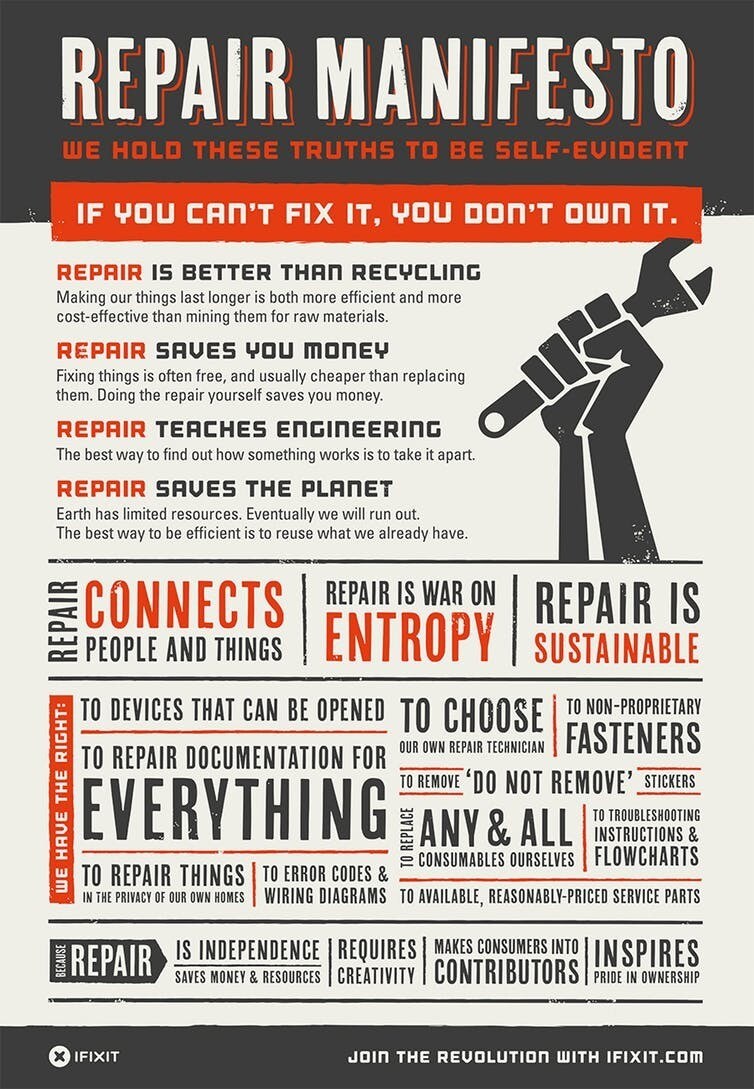  The Repair Manifesto.  