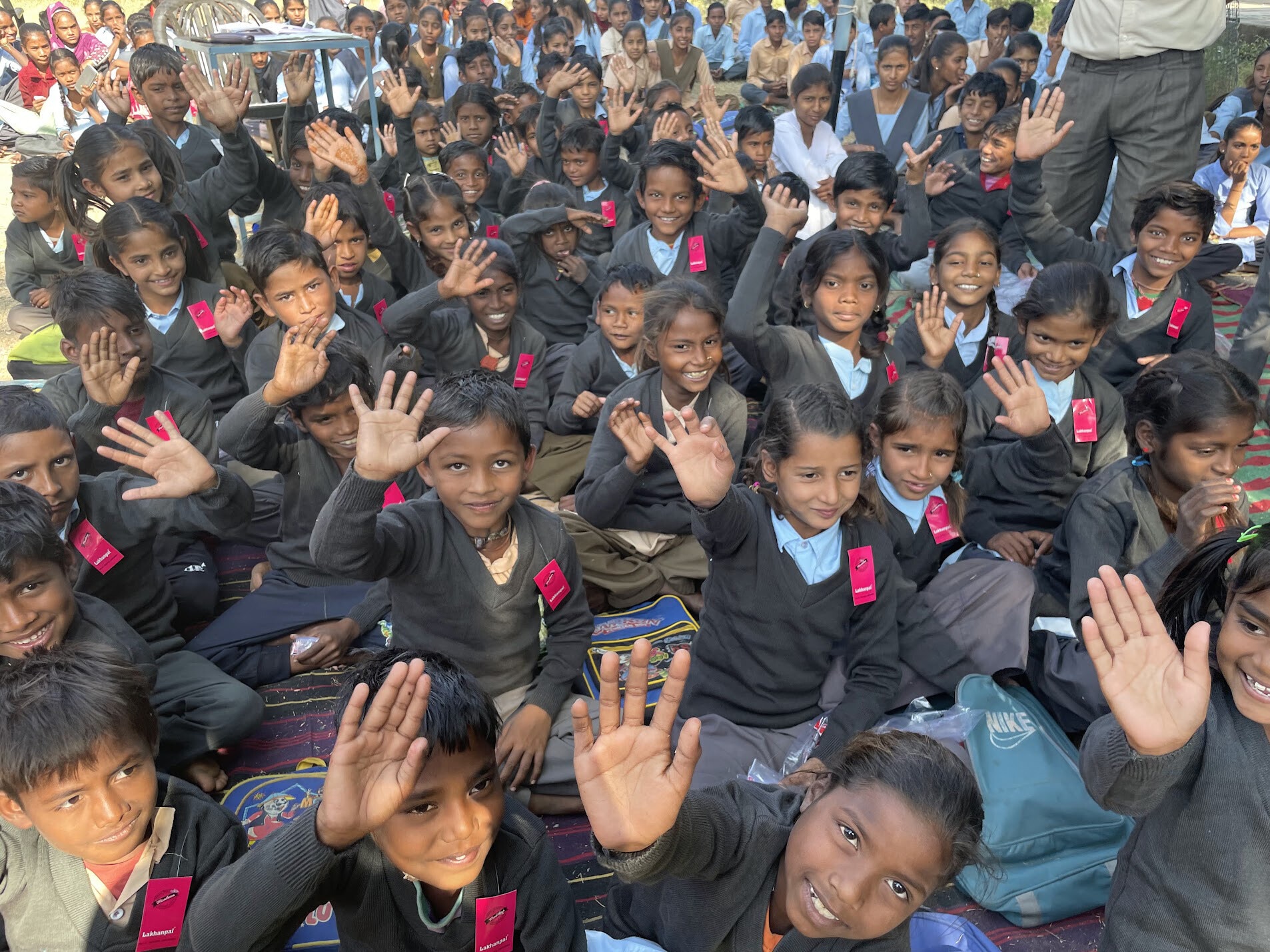 Children from rural and tribal India impacted by Samarpan's programme.