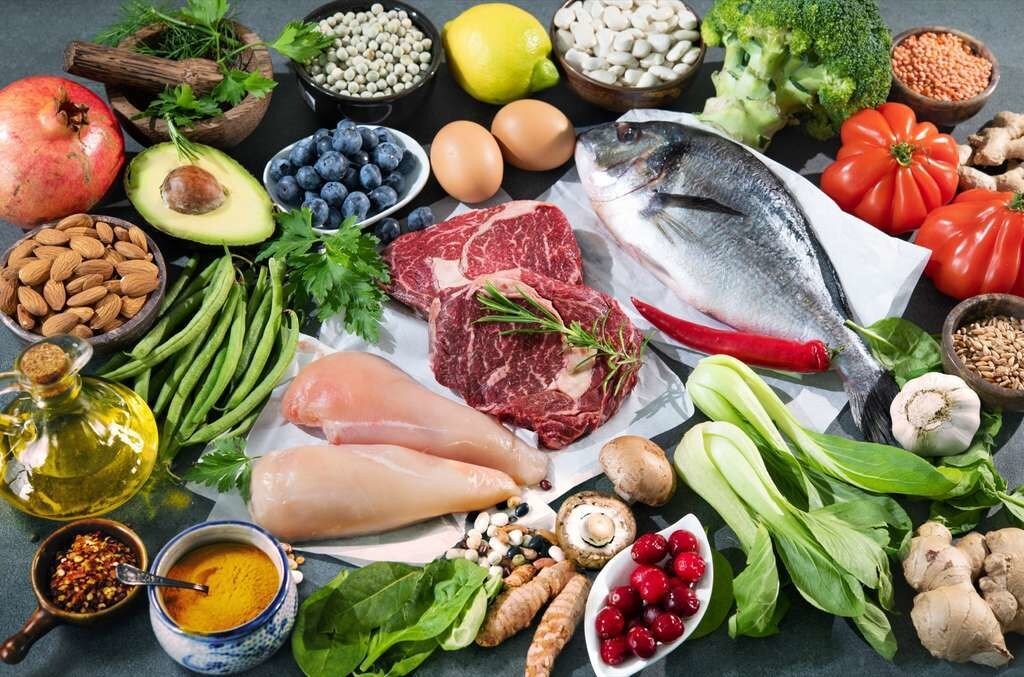 Une alimentation équilibrée contient tous les groupes alimentaires.