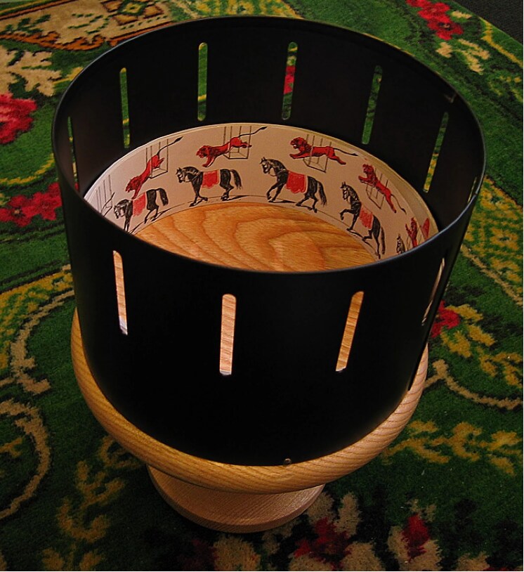 A classic zoetrope.