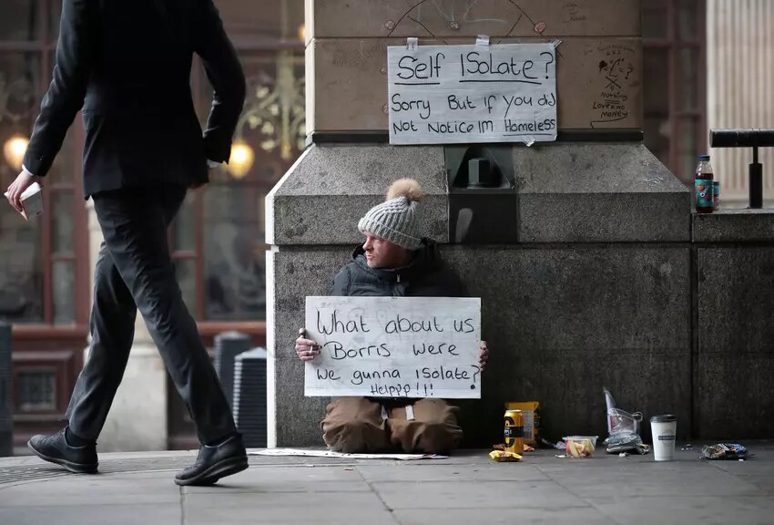Sans domicile, comment les personnes sans abri peuvent-elles espérer s'isoler ?