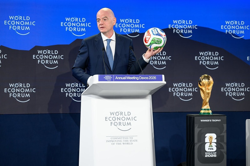 A Davos kick-off for the World Cup.