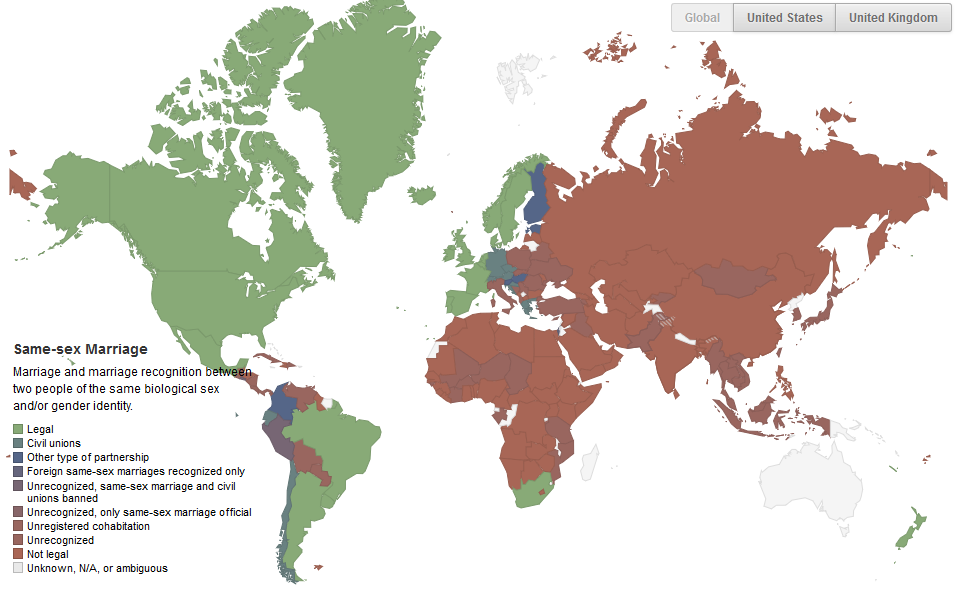 Everything You Need To Know About Lgbt Rights In 11 Maps World Free