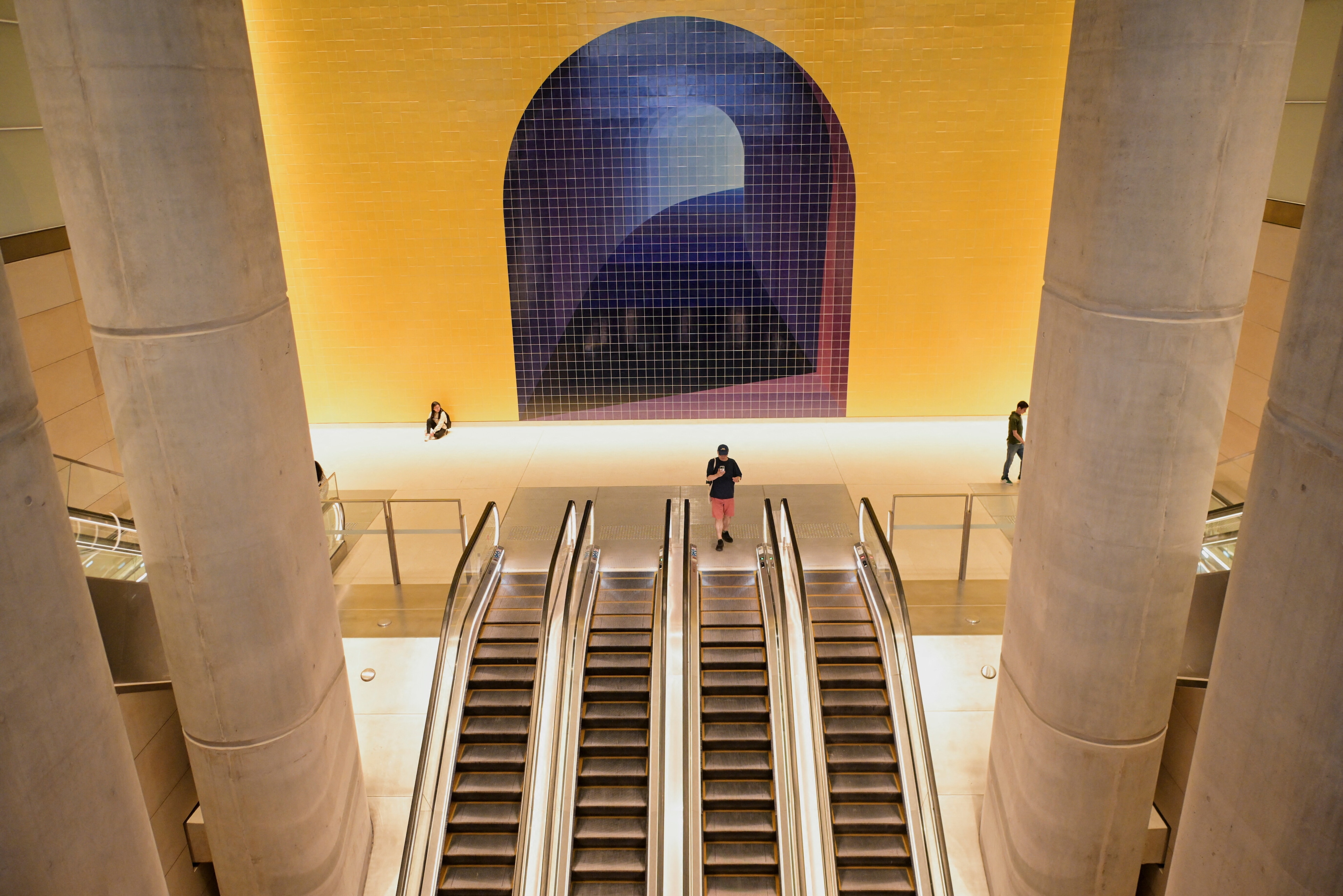 La nueva línea de metro de Sídney, Australia, el 25 de agosto de 2024.