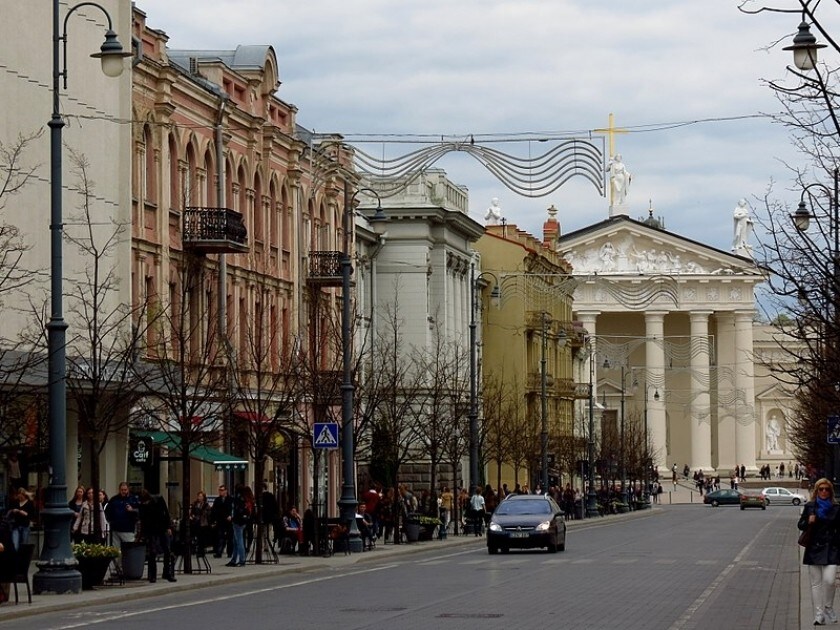 Le centre de Vilnius