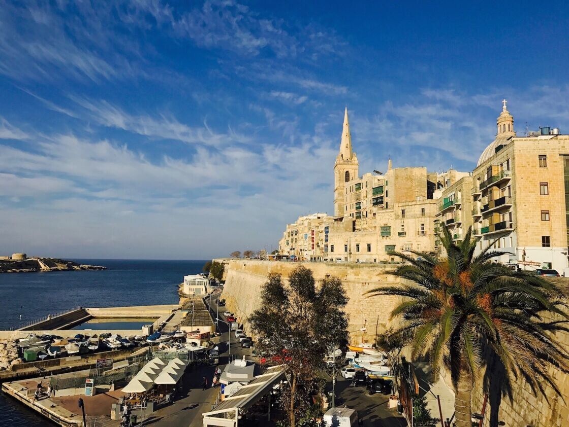 La Valette, capitale de Malte.