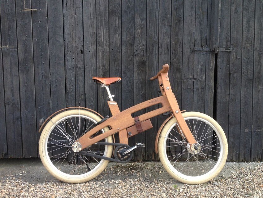 These bikes are sustainable, fast, and made out of wood World
