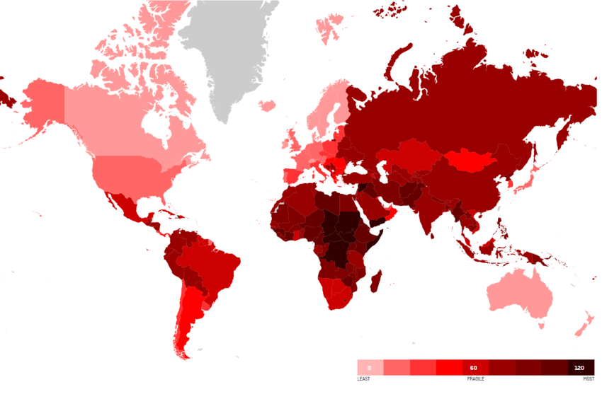 These are the world's most fragile states World Economic Forum