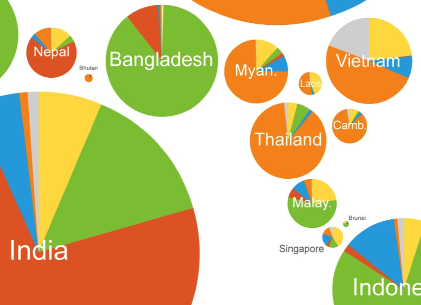 These are all the world's major religions in one map World Economic Forum