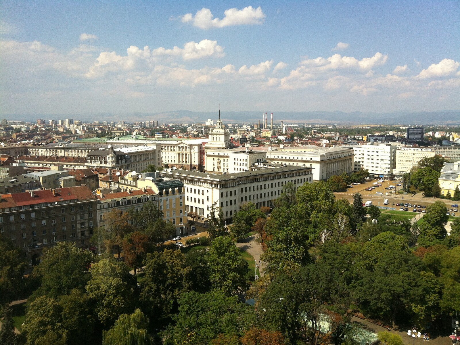 Sofia, capitale de la Bulgarie.