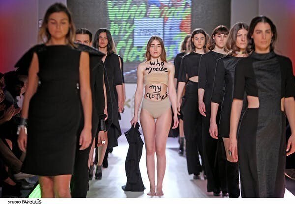 La campagne Fashion Revolution Week met en avant le travail dans le secteur de la mode.