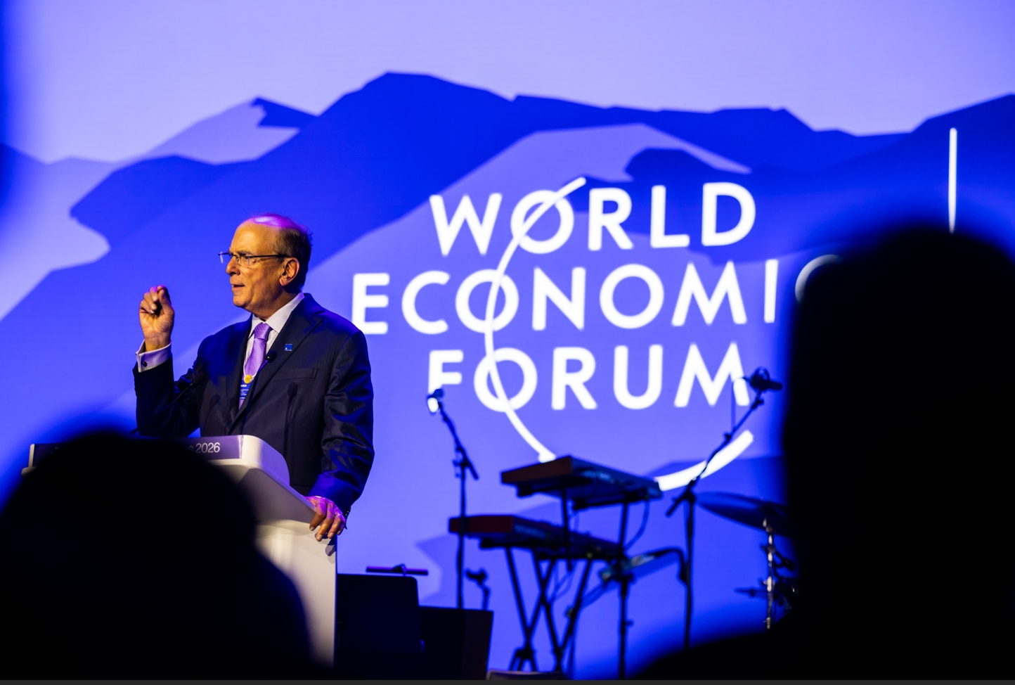 Opening Concert session with Jon Batiste, Musician and Composer, Naht Jona LLC,; Renaud CapuÃ§on, Violonist, France; at the World Economic Forum Annual Meeting 2026 in Davos-Klosters, Switzerland, on 19/1/2026 from 18:00 to 19:00 in the Congress Centre â Congress Hall (Zone C), Concert. (opening concert 2026). Â©2026 World Economic Forum / Ciaran McCrickard