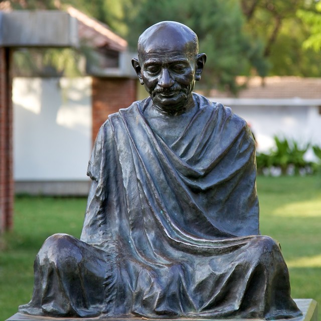 Who was Mahatma Gandhi and what impact did he have on India? World