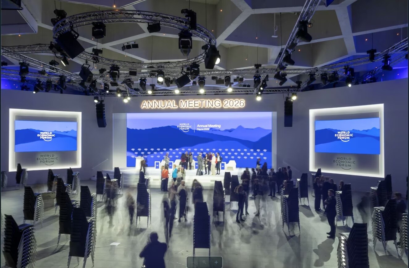 Reunión Anual del Foro Económico Mundial en Davos.