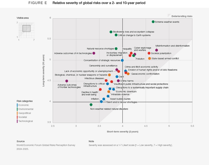 Global Risks Report 2025 世界经济论坛 Global Risks Report 2025 世界经济论坛