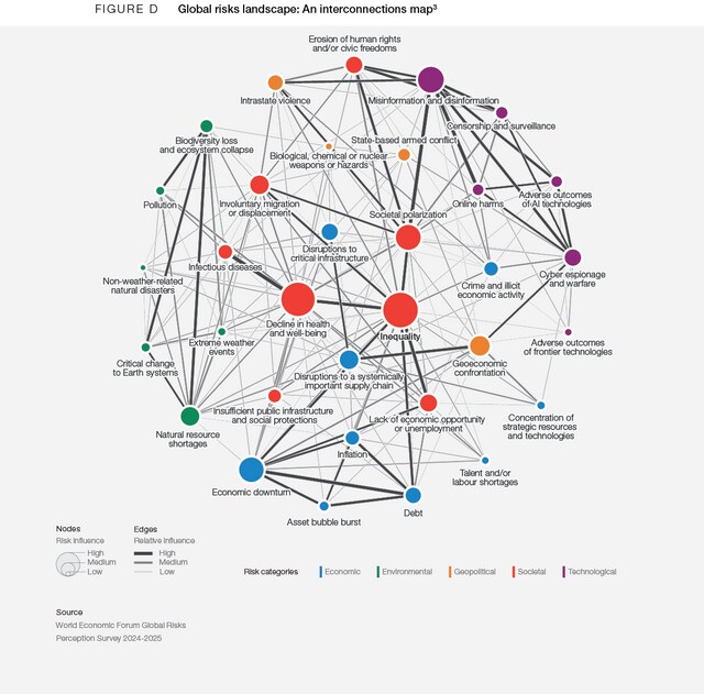 Global Financial Risk Modelling Global Risks Report 2025 | World Economic Forum