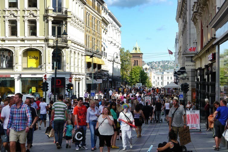 Le revenu annuel moyen par habitant en Norvège est 40 fois supérieur à celui enregistré en Haïti.