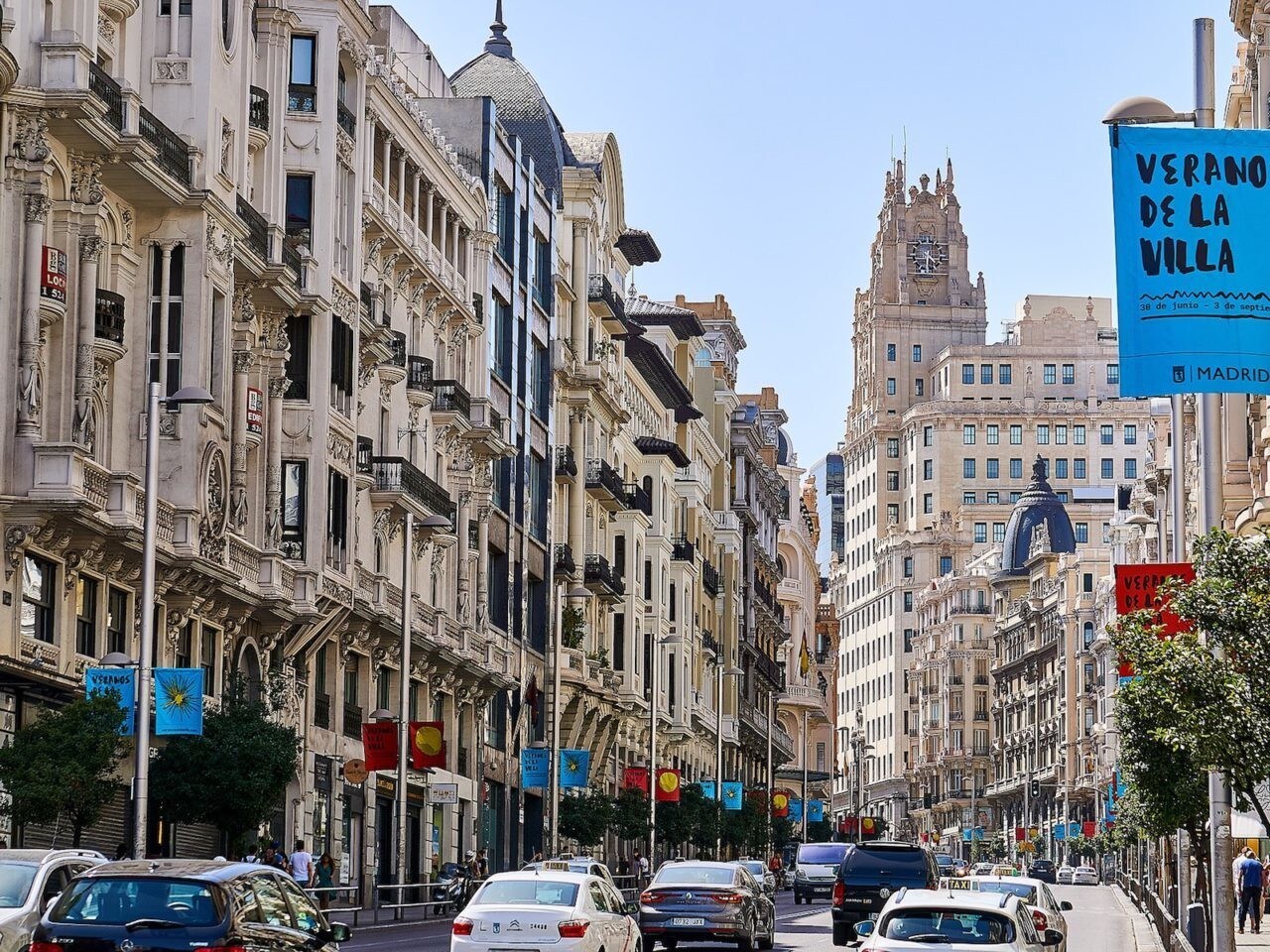 Madrid, capitale de l'Espagne.