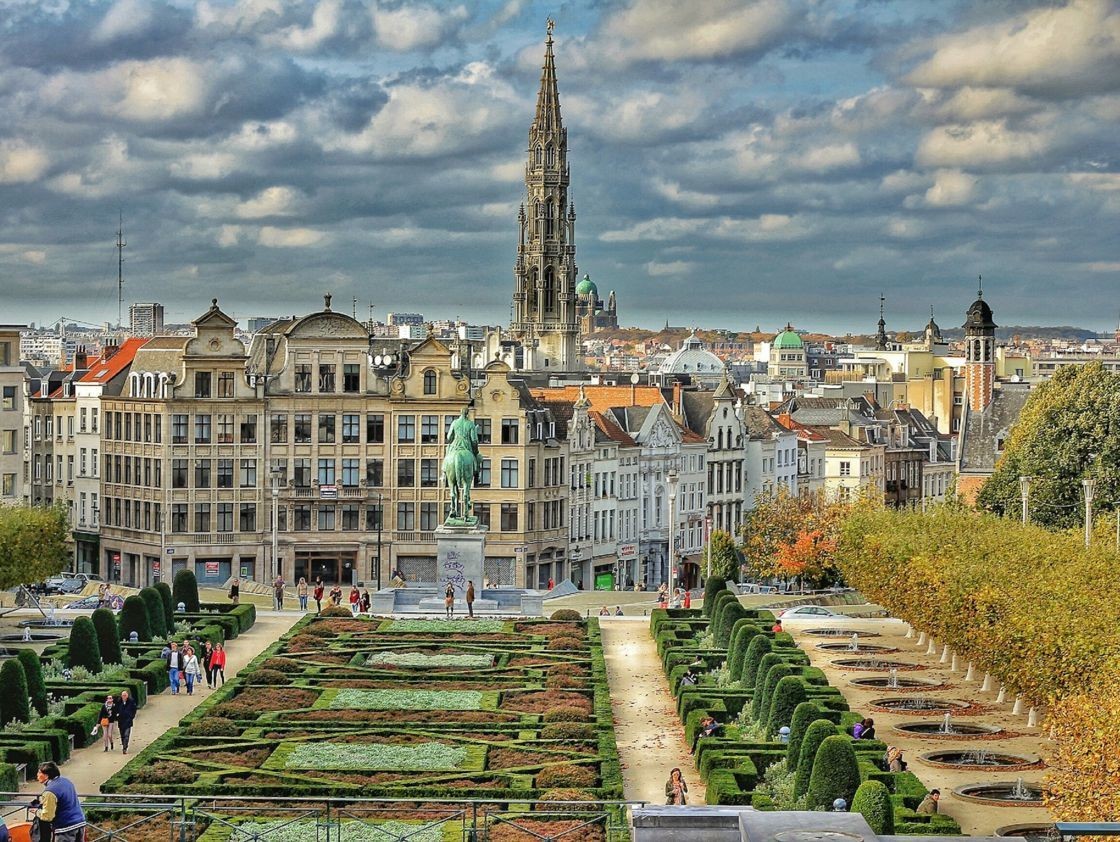 Bruxelles, capitale de la Belgique.