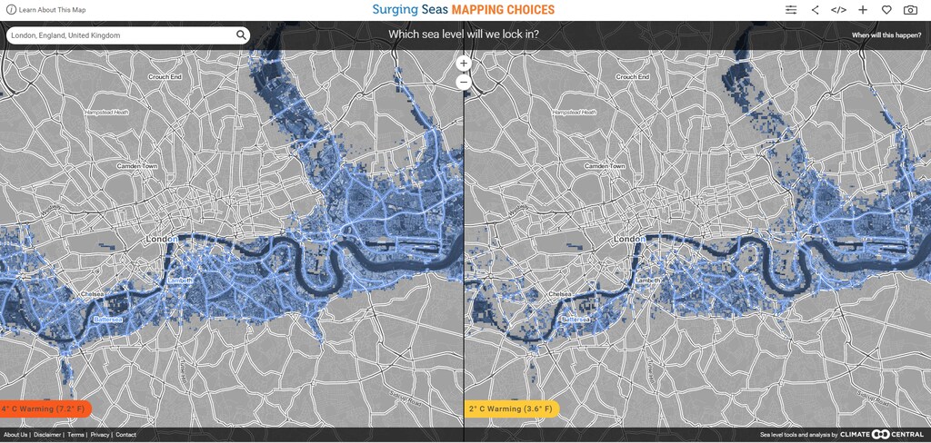 1511B32-london sea level rise predictor map