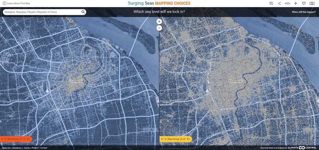 1511B32-shanghai sea level rise predictor map