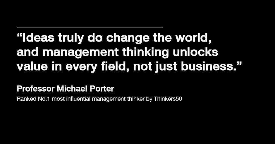 1511B33-有影响力的管理思想家 Michael Porter 引言卡片